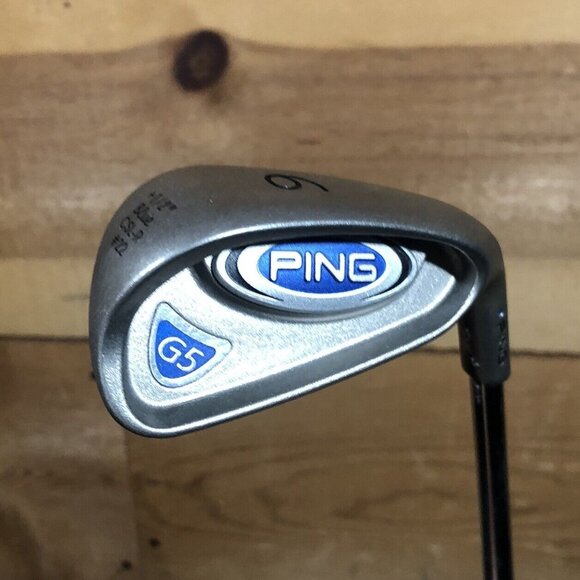 PING G5 Golf Club 6 Iron Right Handed Steel Shaft Blue Dot Reg Flex Right Hand - Picture 1 of 11